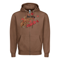 Chestnut not today cupid Zipper Hoodie - MaliasSmallBusiness