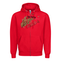 Red not today cupid Zipper Hoodie - MaliasSmallBusiness
