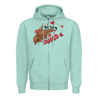 Seafoam not today cupid Zipper Hoodie - MaliasSmallBusiness
