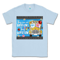 Dusty Blue they see me rollin they waitin Classic Tee - MaliasSmallBusiness