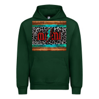 Forest Green leopard lightning bolt mimi mother's day Urban Hoodie - Jasminsmagicworld
