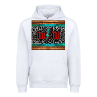 Leopard Lightning Bolt Mimi Mother's Day Urban Hoodie | Teevron