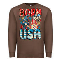 Chestnut Born in USA gnomes 4th of July Premium Sweatshirt - CowGirlArtShop