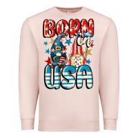 Born In Usa Gnomes 4th Of July Premium Sweatshirt | Teevron