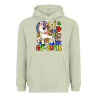 Matcha au some unicorn Heavyweight Hoodie - Zillion Design Studio