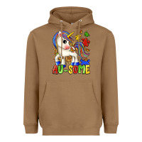 Toasted Coconut au some unicorn Heavyweight Hoodie - Zillion Design Studio