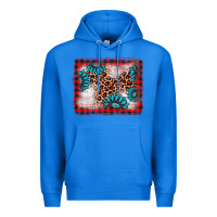 True Royal Christmas gemstone leopard background Premium Hoodie - AdoDesignShop