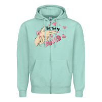 Seafoam not today cupid Zipper Hoodie - MaliasSmallBusiness