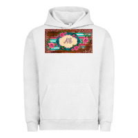 Pigment Lunar Rock preview western pink flovers leopard serape   license plate template Urban Hoodie - BarkalooDesign
