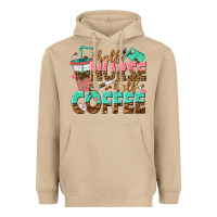 Mushroom half nurse half coffee Heavyweight Hoodie - texasbilliewilder