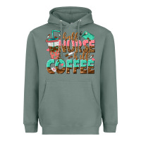 Sage half nurse half coffee Heavyweight Hoodie - texasbilliewilder