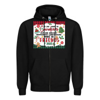 Black christmas coworkers Zipper Hoodie - MaliasSmallBusiness