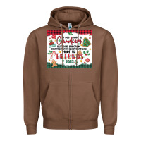 Chestnut christmas coworkers Zipper Hoodie - MaliasSmallBusiness