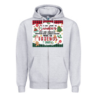 Heather Grey christmas coworkers Zipper Hoodie - MaliasSmallBusiness