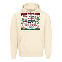 Sandshell christmas coworkers Zipper Hoodie - MaliasSmallBusiness
