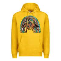 Lemon bucking bronco rodeo rainbow Premium Hoodie - Artiststas