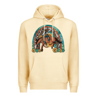 Pina Colada bucking bronco rodeo rainbow Premium Hoodie - Artiststas