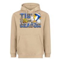 Mushroom tis' the season volleyball Heavyweight Hoodie - Zillion Design Studio