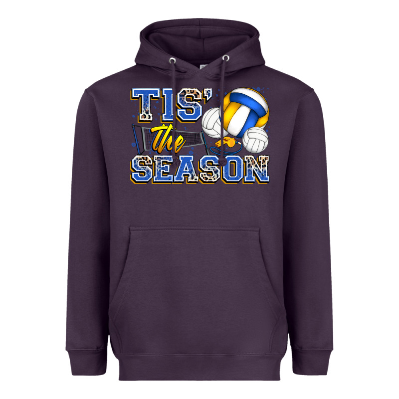Tis' The Season Volleyball Heavyweight Hoodie by Zillion Design Studio | Teevron