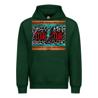 Forest Green leopard lightning bolt mama mother's day tumbler Urban Hoodie - Jasminsmagicworld