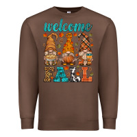 Chestnut welcome fall gnome Premium Sweatshirt - HRA Design Shop