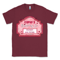 Burgundy cupid's brewing company Classic Tee - MaliasSmallBusiness