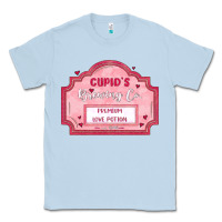 Dusty Blue cupid's brewing company Classic Tee - MaliasSmallBusiness
