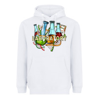 White laboratory Heavyweight Hoodie - texasbilliewilder