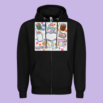 Zipper Hoodie sewing