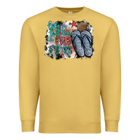 Antique Gold life is better in fılp flops Premium Sweatshirt - SublimationCraftShop