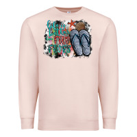 Pale Pink life is better in fılp flops Premium Sweatshirt - SublimationCraftShop