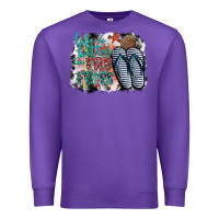 Purple life is better in fılp flops Premium Sweatshirt - SublimationCraftShop