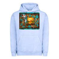 Pigment Grape Ice western horse sunset turquoise's gemstones mousepad Urban Hoodie - BarkalooDesign