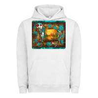 Pigment Lunar Rock western horse sunset turquoise's gemstones mousepad Urban Hoodie - BarkalooDesign