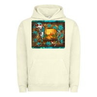 Pigment Pistachio western horse sunset turquoise's gemstones mousepad Urban Hoodie - BarkalooDesign