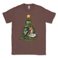 Chestnut hunting christmas tree Classic Tee - MaliasSmallBusiness