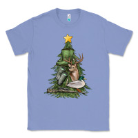 Colony Blue hunting christmas tree Classic Tee - MaliasSmallBusiness