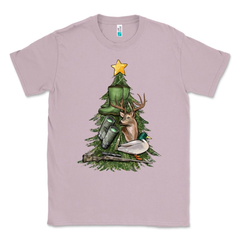 Hunting Christmas Tree Classic Tee by MaliasSmallBusiness | Teevron