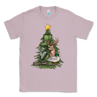 Lilac hunting christmas tree Classic Tee - MaliasSmallBusiness