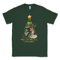 Sports Green hunting christmas tree Classic Tee - MaliasSmallBusiness