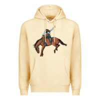 Pina Colada bucking bronco cowboy rodeo Premium Hoodie - Artiststas