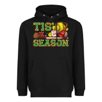 Black tis' the season softball Heavyweight Hoodie - Zillion Design Studio