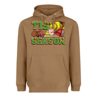 Toasted Coconut tis' the season softball Heavyweight Hoodie - Zillion Design Studio