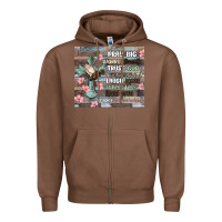 Chestnut pray big worry small trust god Zipper Hoodie - MaliasSmallBusiness