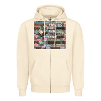 Sandshell pray big worry small trust god Zipper Hoodie - MaliasSmallBusiness