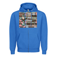True Royal pray big worry small trust god Zipper Hoodie - MaliasSmallBusiness