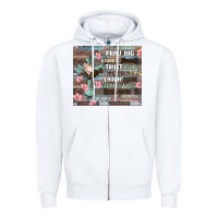 White pray big worry small trust god Zipper Hoodie - MaliasSmallBusiness