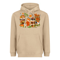 Mushroom fall nurse coffee cups Heavyweight Hoodie - texasbilliewilder