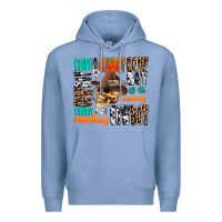 Colony Blue cowboy Premium Hoodie - AdoDesignShop