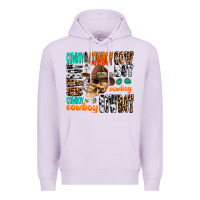 Lilac cowboy Premium Hoodie - AdoDesignShop
